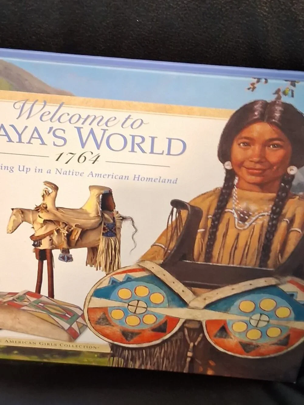 Welcome to Kaya's World book American Girl Doll. Native American